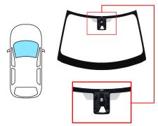 Parabrisas Toyota Aygo X 2022-2025 delantero / verde / con soporte camara