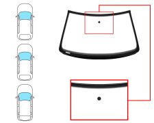 Parabrisas Volkswagen Golf iv 1997-2004 3/5 puertas / familiar / delantero / verde / con base espejo / molduras premontadas