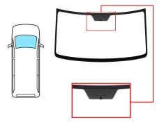 Parabrisas Volkswagen Lt 1995-2006 cabina baja / delantero / incoloro / con base espejo