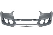 Parachoques Audi A3 2012-2016 delantero / 4 puertas / cabrio / modelo s-line / con lavafaros / con sensor / imprimado
