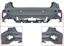Parachoques Audi A3 2020-2024 trasero / 4 puertas / modelo s-line / con 2 sensor / imprimado