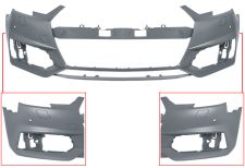 Parachoques Audi A4 2015-2018 delantero / modelo s-line / con lavafaros / con sensor / imprimado