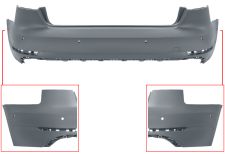Parachoques Audi A4 2015-2019 trasero / familiar / con sensor / con park assist / imprimado
