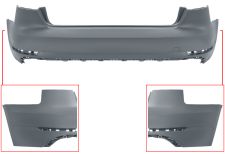 Parachoques Audi A4 2015-2019 trasero / familiar / imprimado