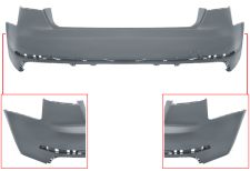 Parachoques Audi A4 2015-2019 trasero / sedan / modelo s-line / imprimado