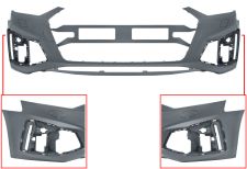 Parachoques Audi A5 2019-2024 delantero / modelo s-line / con lavafaros / imprimado
