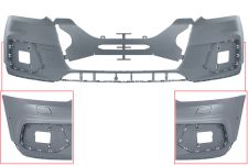 Parachoques Audi Q3 2015-2018 delantero / con lavafaros / con sensor / imprimado