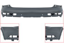 Parachoques Audi Q3 2015-2018 trasero / superior / con sensor / imprimado