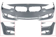 Parachoques Bmw Serie 3 (f30-f31) 2012-2015 delantero / basis / con lavafaros / con sensor / con park assist / imprimado