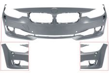 Parachoques Bmw Serie 3 (f30-f31) 2012-2015 delantero / basis / con lavafaros / con sensor / imprimado
