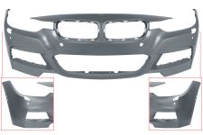 Parachoques Bmw Serie 3 (f30-f31) 2012-2015 delantero / modelo m-tech / con lavafaros / con sensor / con park assist / con view cam lateral / imprimado