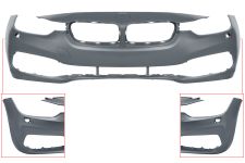 Parachoques Bmw Serie 3 (f30-f31) 2015-2018 delantero / luxury / con lavafaros / imprimado