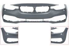 Parachoques Bmw Serie 3 (f30-f31) 2015-2018 delantero / sport / con lavafaros / imprimado