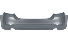 Parachoques Bmw Serie 5 (f10) 2013-2016 trasero / sedan / escape doble / basis / imprimado