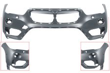 Parachoques Bmw X1 (f48) 2015-2019 delantero / superior / con lavafaros / con sensor / imprimado