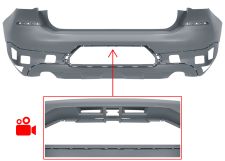 Parachoques Bmw X2 (f39) 2017-2023 trasero / con camara / imprimado
