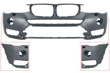 Parachoques Bmw X3 (f25) 2014-2017 delantero / con antinieblas halogenos / con lavafaros / con park assist / imprimado