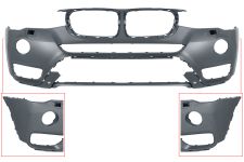 Parachoques Bmw X3 (f25) 2014-2017 delantero / con antinieblas led / con lavafaros / imprimado