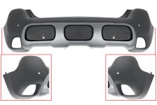 Parachoques Citroen C3 Aircross 2017-2020 trasero / con moldura / con 4 sensor