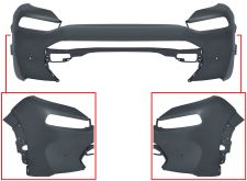 Parachoques Citroen C3 Aircross 2020-2024 delantero / superior / con 2 sensor / imprimado