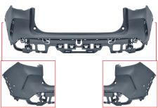 Parachoques Citroen C4 2020-> trasero / con 2 sensor / imprimado