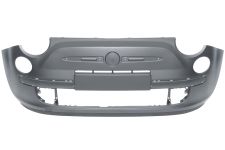 Parachoques Fiat 500 2007-2015 delantero / con agujeros molduras / imprimado