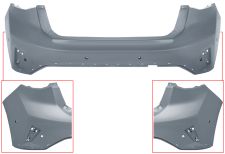 Parachoques Ford Focus 2022-> trasero / 5 puertas / modelo active / con 6 sensor / con park assist / imprimado