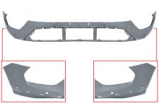 Parachoques Ford Tourneo Custom 2018-2023 delantero / inferior / con sensor / con agujeros moldura aleta / imprimado
