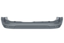Parachoques Ford Transit Connect 2014-2018 trasero / imprimado