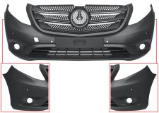 Parachoques Mercedes Vito (w447) 2014-> delantero / con rejilla / con antinieblas / con 4 sensor