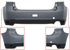 Parachoques Mitsubishi Asx 2016-2017 trasero / con cerco aleta / imprimado