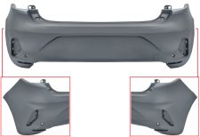 Parachoques Mitsubishi Colt 2023-> trasero / con 2 sensor / imprimado