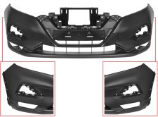 Parachoques Nissan Qashqai 2017-2021 delantero
