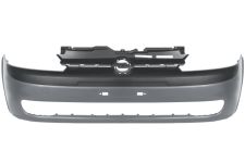 Parachoques Opel Corsa c 2002-2003 delantero / con agujeros rejilla cromada / imprimado parcial