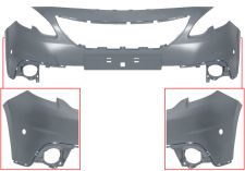 Parachoques Peugeot 2008 2016-2019 delantero / superior / con agujeros moldura / imprimado