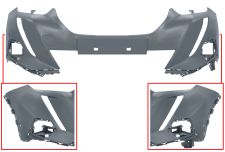 Parachoques Peugeot 2008 2019-> delantero / con park assist / imprimado