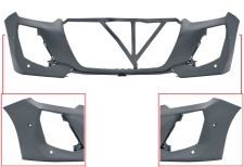 Parachoques Peugeot 208 2023-> delantero / con 4 sensor / imprimado