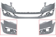 Parachoques Peugeot 508 2014-2018 delantero / imprimado