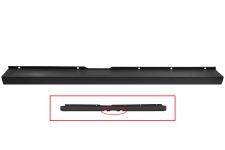 Parachoques Peugeot Boxer 2006-2014 trasero / negro / con agujero para gancho / central
