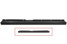 Parachoques Peugeot Boxer 2014-> trasero / negro / central