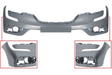 Parachoques Renault Koleos 2016-2020 delantero / superior / imprimado