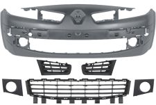 Parachoques Renault Megane 2006-2008 delantero / con antinieblas / con kit rejillas / imprimado