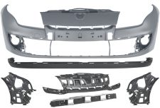 Parachoques Renault Megane 2012-2014 delantero / 5 puertas / con soportes + spoiler / imprimado