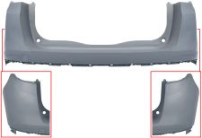 Parachoques Renault Scenic 2016-2023 trasero / imprimado