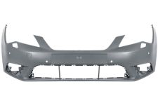 Parachoques Seat Leon 2012-2017 delantero / con sensor / con lavafaros / imprimado