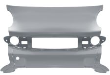 Parachoques Smart Fortwo 2002-2007 delantero / imprimado