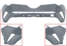 Parachoques Toyota C-Hr 2016-2020 delantero / imprimado