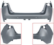 Parachoques Toyota Prius 2019-2023 trasero / con sensor / con park assist / imprimado