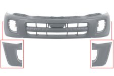Parachoques Toyota Rav4 2000-2003 delantero / con antinieblas / con moldura aleta / imprimado