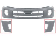 Parachoques Toyota Rav4 2000-2003 delantero / con antinieblas / sin moldura aleta / imprimado